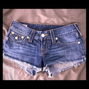 True religion jean shorts
